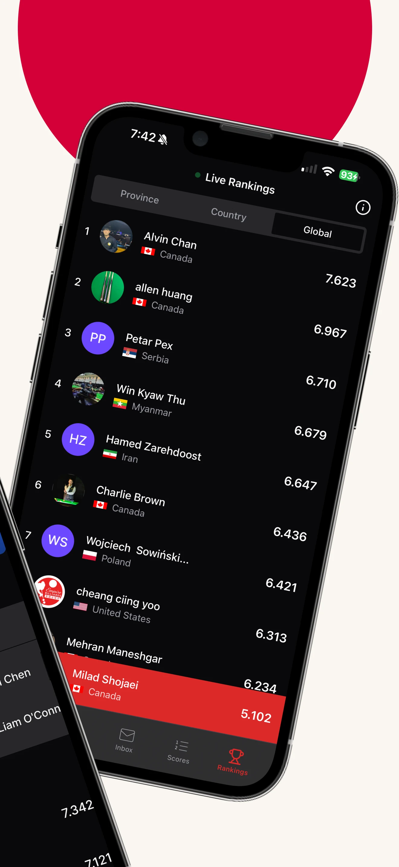 CuePal: Snooker, pool, Heyball screenshot