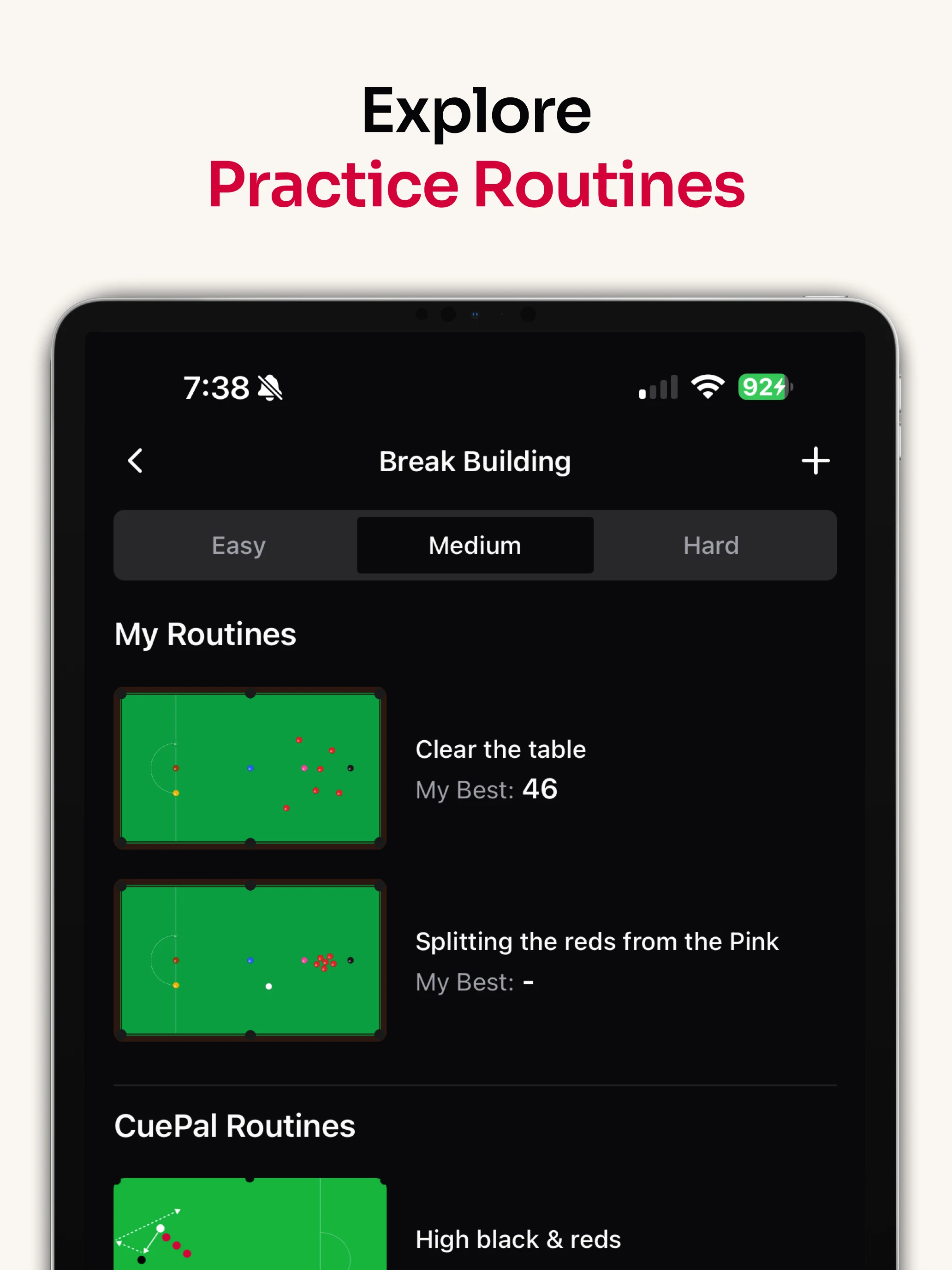 CuePal: Snooker, pool, Heyball screenshot